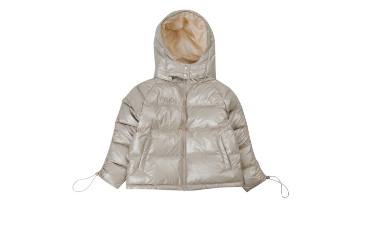 מעיל FILA נערות הדפס שמנת 6-16