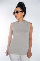 חולצה חצי גולף ללא שרוול