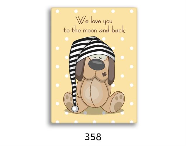 תמונת השראה מעוצבת לתינוקות, לסלון, חדר שינה, מטבח, ילדים - תמונת השראה דגם 358