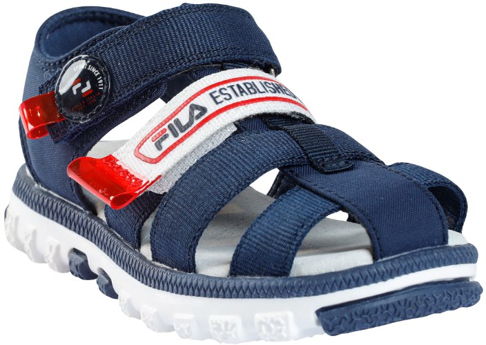 סנדל FILA פס כחול לבן 22-27