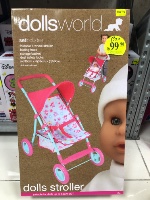 עגלת בובה dollsworld