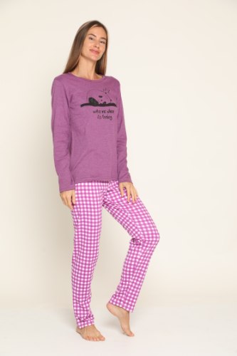 פיג'מה נשים WAKE ME