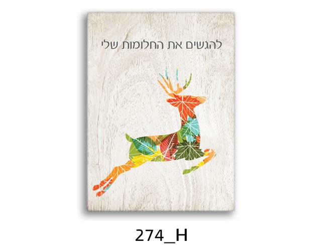 תמונת השראה מעוצבת לתינוקות, לסלון, חדר שינה, מטבח, ילדים - תמונת השראה דגם 274H