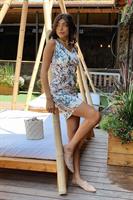 שמלת קמילה הדפס רומנטי