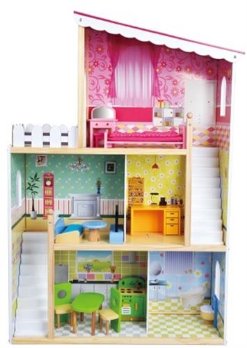 בית בובות עץ ענק