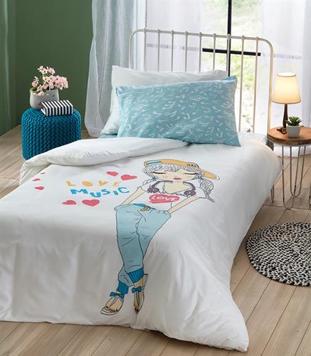 סט מלא מיטה וחצי דגם זהבית