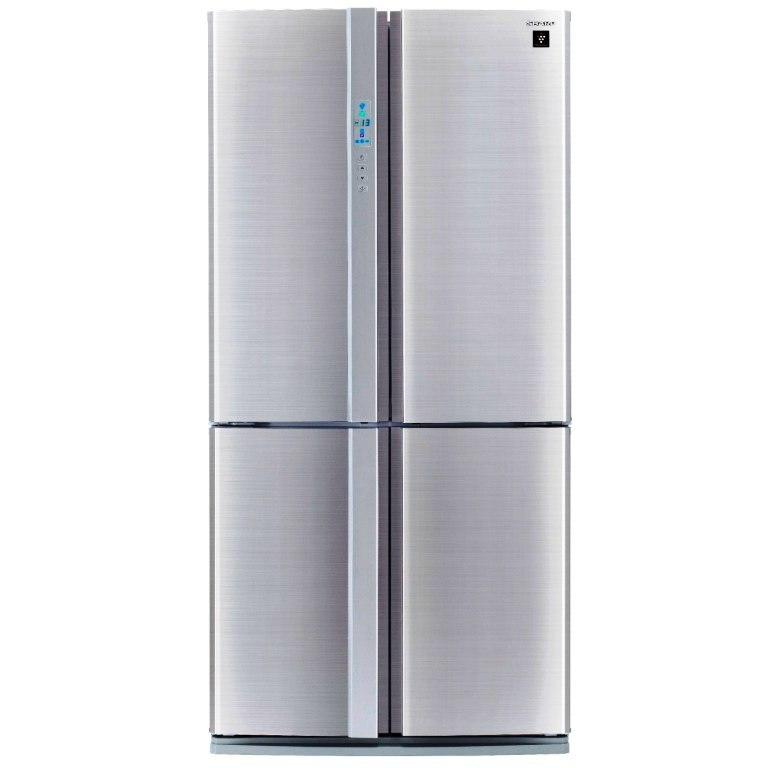 מקרר Sharp אינוורטר 4 דלתות SJ8620SL כסוף