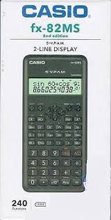 מחשבון casio fx-82ms