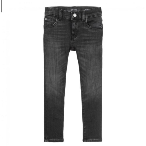ג׳ינס שחור משופשף בנים GUESS מידות 3 חודשים עד 7 שנים