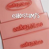 Three Different Personalized Logo Stamps