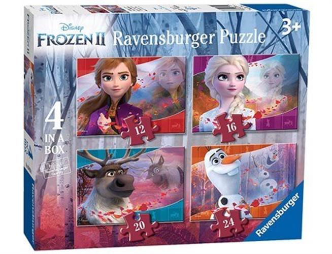 4 פאזלים בקופסא - פרוזן