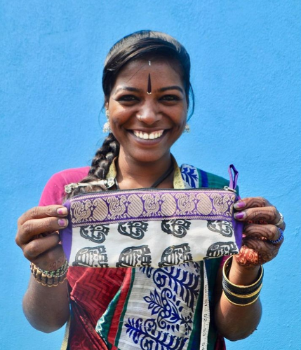 קייס לעפרונות ואיפור_צבעוני