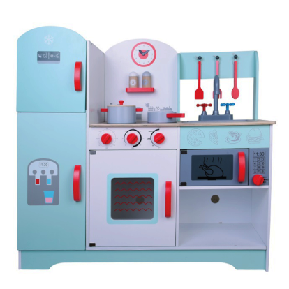 מטבח עץ גדול לילדים