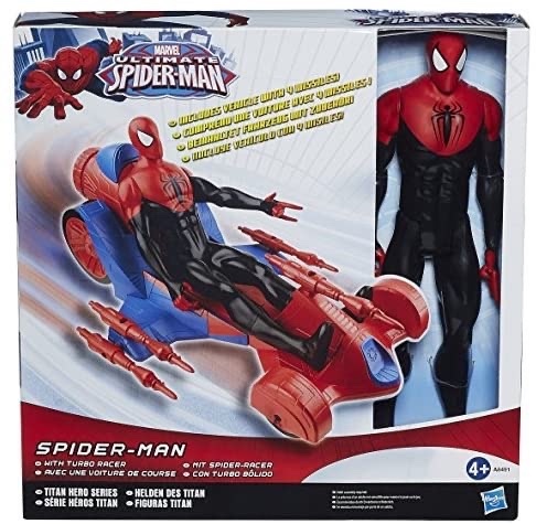 דמות ספיידרמן+ מכונית