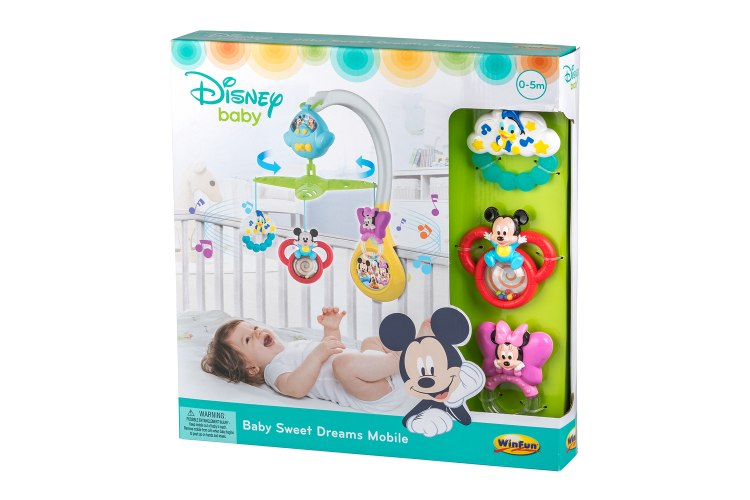 מובייל מנגן למיטה - מיקי מאוס / מיני מאוס Winfun | DISNEY