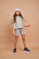 חליפת ברוקלין אפור - DANA SIDI GIRLS