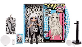 OMG LOL בובת אופנה זוהרת בחושך - Groovy Babe