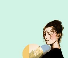 סאקי - הדפס ציור על קנבס גדול