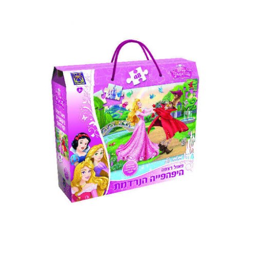 פאזל רצפה היפיפיה הנרדמת 48 חלקים