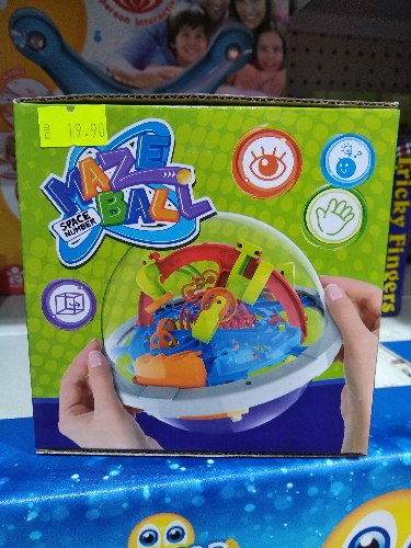 כדור פאזל מבוך קטן