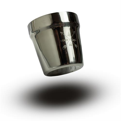 כוס נירוסטה דופן כפולה 180 מל