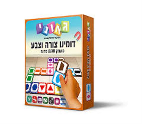 דומינו צורה וצבע