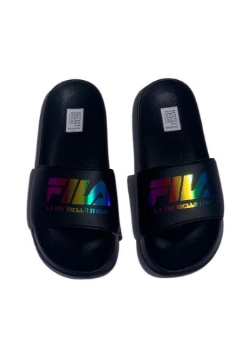 כפכף FILA שחור לוגו אולטרה