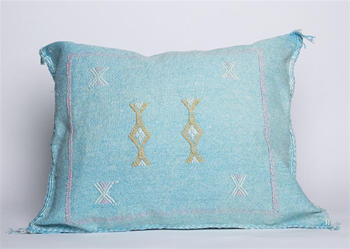 כרית סברה תכלת בהיר