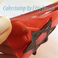 תבנית מגני דוד - סט אחד - ליצירה בשוקולד ובצק סוכר