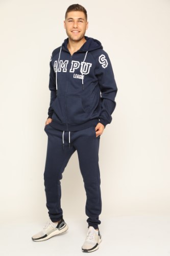 חליפת פוטר גבר קפוצ'ון רוכסן מעוצב