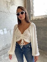 חולצת קורי לבן