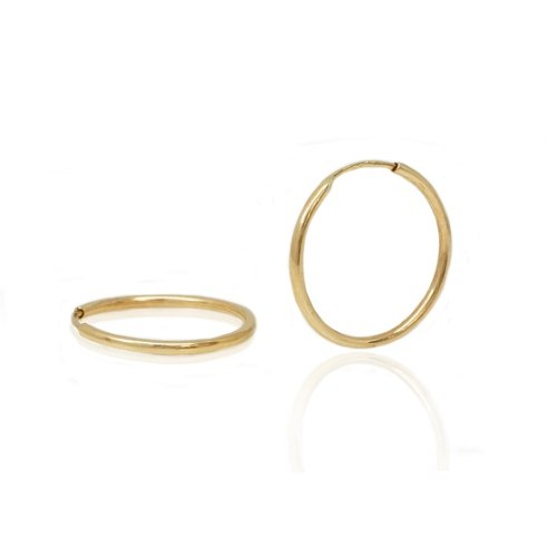 עגילי חישוק קלאסיים 2 ס"מ 