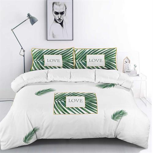 סט מצעים למיטה וחצי 100% כותנה - דגם 902