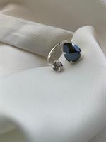 טבעת קייט כסף