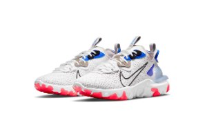 נעלי גברים NIKE REACT VISION צבע לבן/כחול