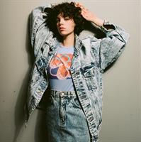 ג'קט ג'ינס אסיד ווש מידה XXL