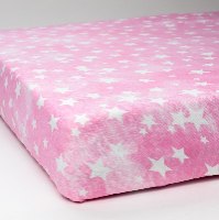 מארז חזרה לגן- SUMMER- סדין למיטת תינוק עם שם  + שמיכה דקה עם שם התינוק