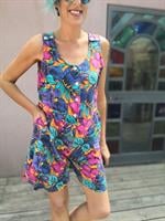 אוברול צבעוני מטריף מידה L/XL