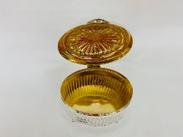 קופסת אתרוג כסף טהור של האחים חדד