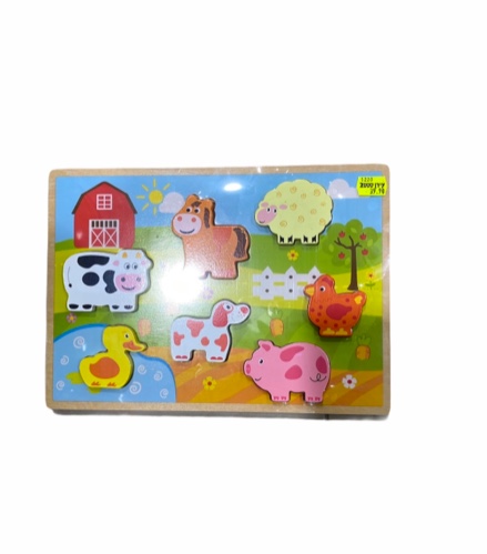 פאזל עץ חיות