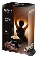 10 קפסולות מרטלו מסוג קרמה גוסטו | חוזק 6 | Crema Gusto