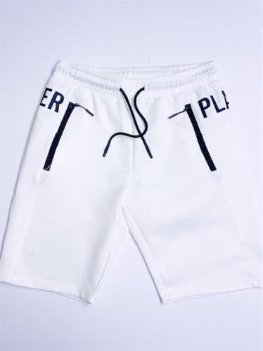 מכנס קצר לבן לבנים