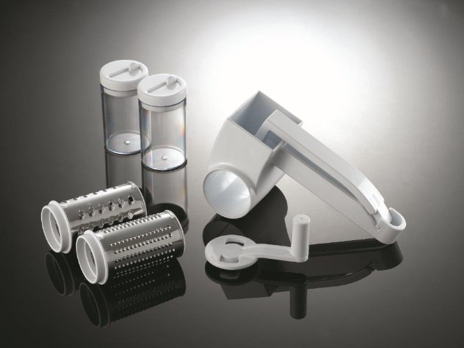 מטחנה ידנית לטחינת גבינות קשות, שוקולד וירקות