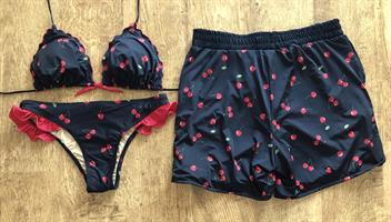 סט זוגי דובדבנים