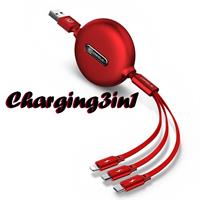 מתאם הטענה ל-3 מכשירים- Charging3in1