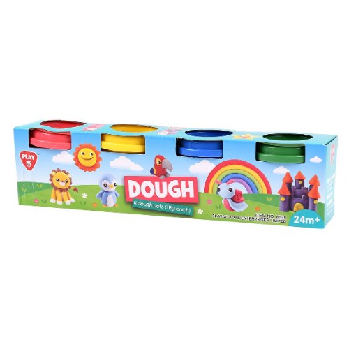 ערכת בצק-4 צבעים