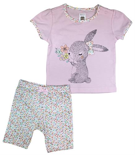 חליפה ארנב ורוד בייבי