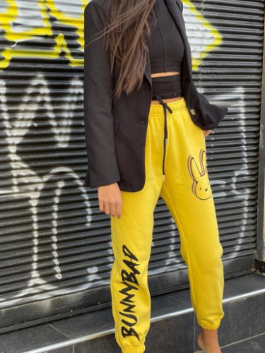 מכנס BUNNY צהוב