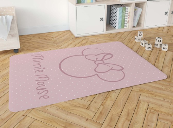 שטיח מיני מאוס ורוד