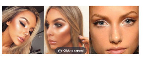 צללית הברקה לפנים - שימר